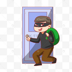 防盗盗窃盗贼小偷