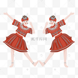 春节少数民族过年习俗土家族摆手