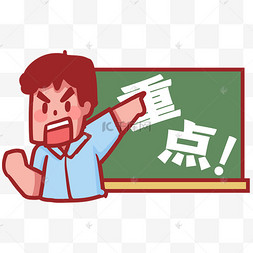 重点表情包红色划重点标记重点气泡框线条划重点划重点重点教学表情包