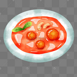 番茄鸡蛋汤简笔画图片图片