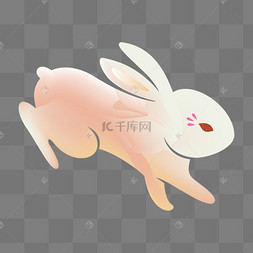 卡通可爱中秋节兔子装饰