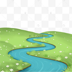 污水河流