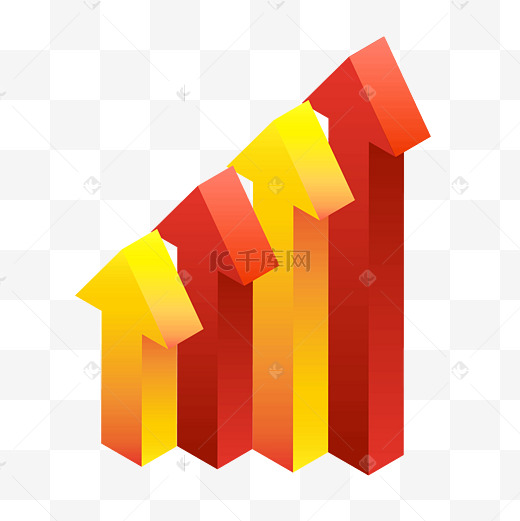 增加上升图片-增加上升图片素材免费下载-千库网