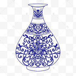 青花瓷花瓶