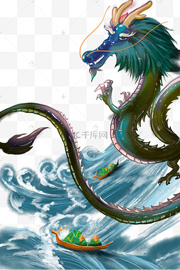 咆哮排山倒海武将龙抬头神龙摆尾中国装饰青龙苍龙神兽装饰国潮神兽