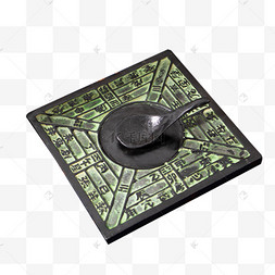 四大发明古代国潮司南指南针