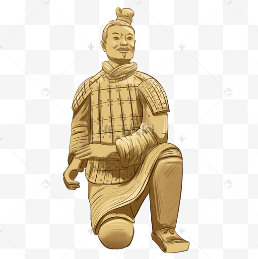 秦皇兵马俑图片-秦皇兵马俑图片素材免费下载-千库网