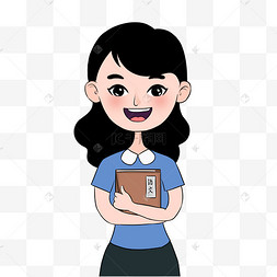 手绘语文教师人民教师卡通三个男孩开飞机教室教师上课学生听讲教师节