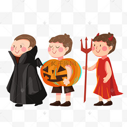 万圣节变装舞会万圣节女巫扫帚南瓜卡通画泡泡茶和草莓病媒卡通画.