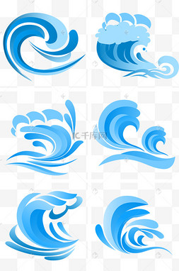 三个水波纹符号图片