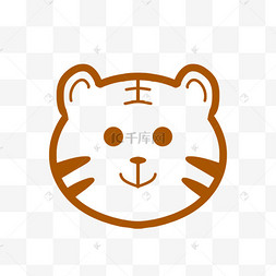 可爱老虎头