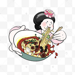 中华美食西安臊子面