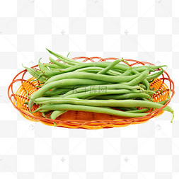 餐饮食材绿色蔬菜长豆角