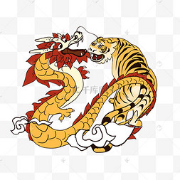 虎年新年过年成语生龙活虎