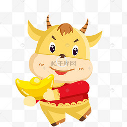 发金元宝的金牛