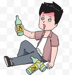 喝酒胖女孩