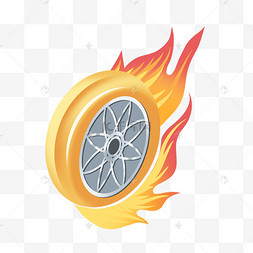 风火轮2019农历新年卡通猪猪人物骑着风火轮回家过年插画踩着风火轮的