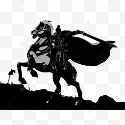 三国将军剪影