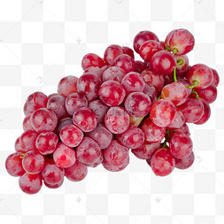 新鲜水果一串红葡萄