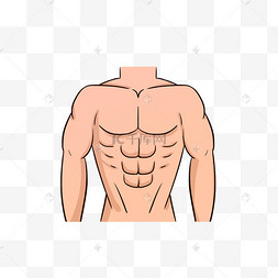 腹肌肌肉男