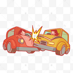 交通事故意外两车相撞