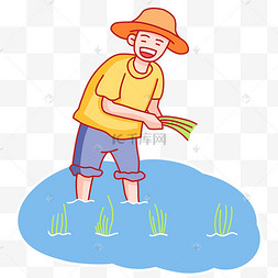 播种耕种耕耘农民