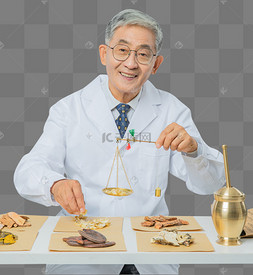 老中医药材称重