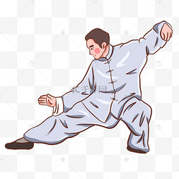 打太极拳武术招式招聘校园招聘潮流字体边框绿色几何酸性边框日本卡通