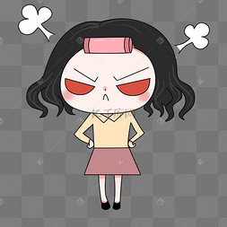 萌熊布偶卡通主题表情包之叉腰生气手绘生气的红包没有搜到合适的元素