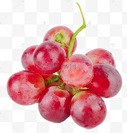 新鲜红提葡萄