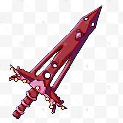 卡通短剑