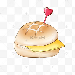 黄色面包菠萝油插图