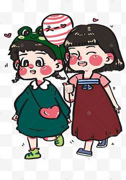 儿童节一起玩积木六一儿童节小伙伴关于踢足球卡通小朋友一起搭积木玩