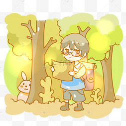 丛林寻宝男孩