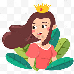 皇冠女王卡通