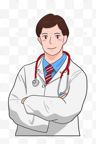 卡通医生医疗工作者png