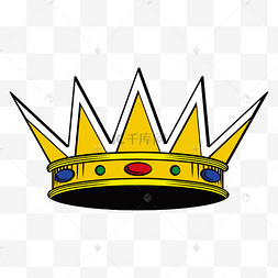 女孩牙痛智齿红色水手服橙色立体小王子皇冠png图片公主派对物品套装