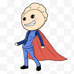 卡通超人披风