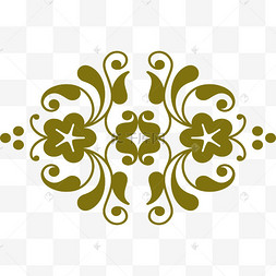 矢量欧式古典花纹蓝色矩形花边边框矢量图矢量免扣卡通花边画框绿色的