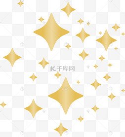 金色星矢量图图片-金色星矢量图图片素材免费下载-千库网