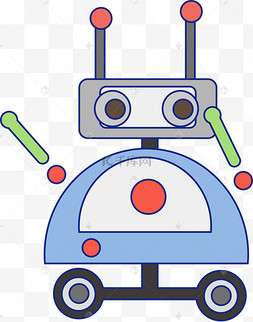 机器人小卡通