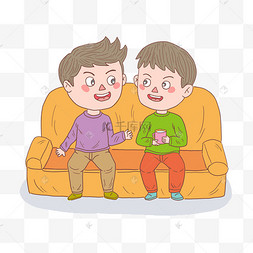 人物谈事情同事