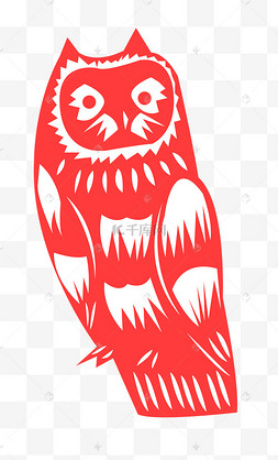 十二生肖之羊插画剪纸风夏日炎炎可爱兔子插画手绘花豹剪纸插画老虎