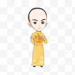 手绘如懿传人物皇上插画