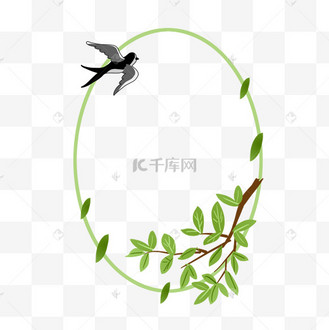 燕子圆形图片_燕子圆形设计图片素材大全-千库网