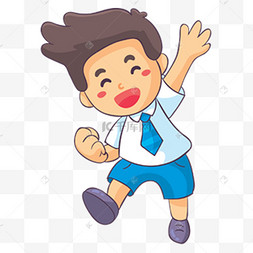 人物卡通小学生