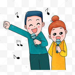 开心的唱歌图片-开心的唱歌图片素材免费下载-千库网