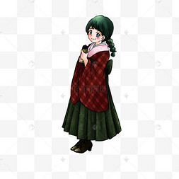 大正时代的日本动漫女性人物