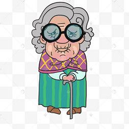 老太太眼镜