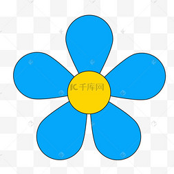 手绘小清新简约边框度假椰子插画美丽的朵朵小花谢肉节红黄小花做的